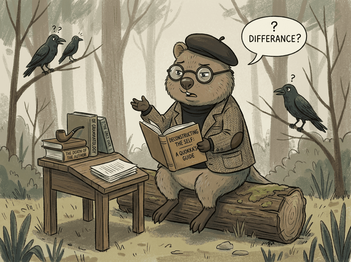 The Post-Structuralist — Kwokka character