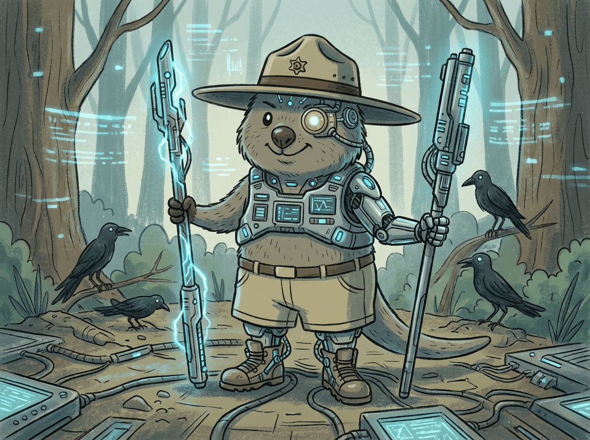 The Transhumanist — Kwokka character