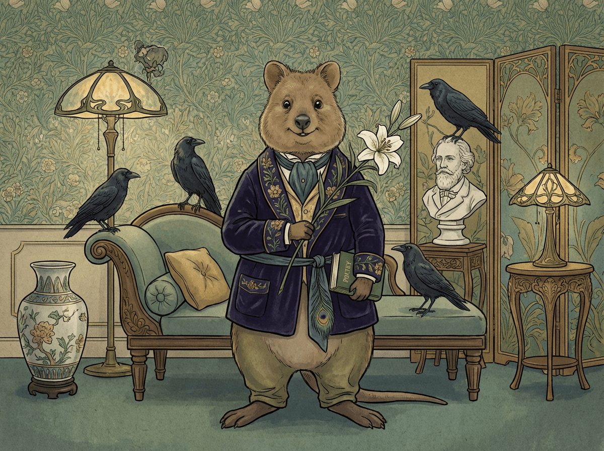 The Aestheticist — Kwokka character