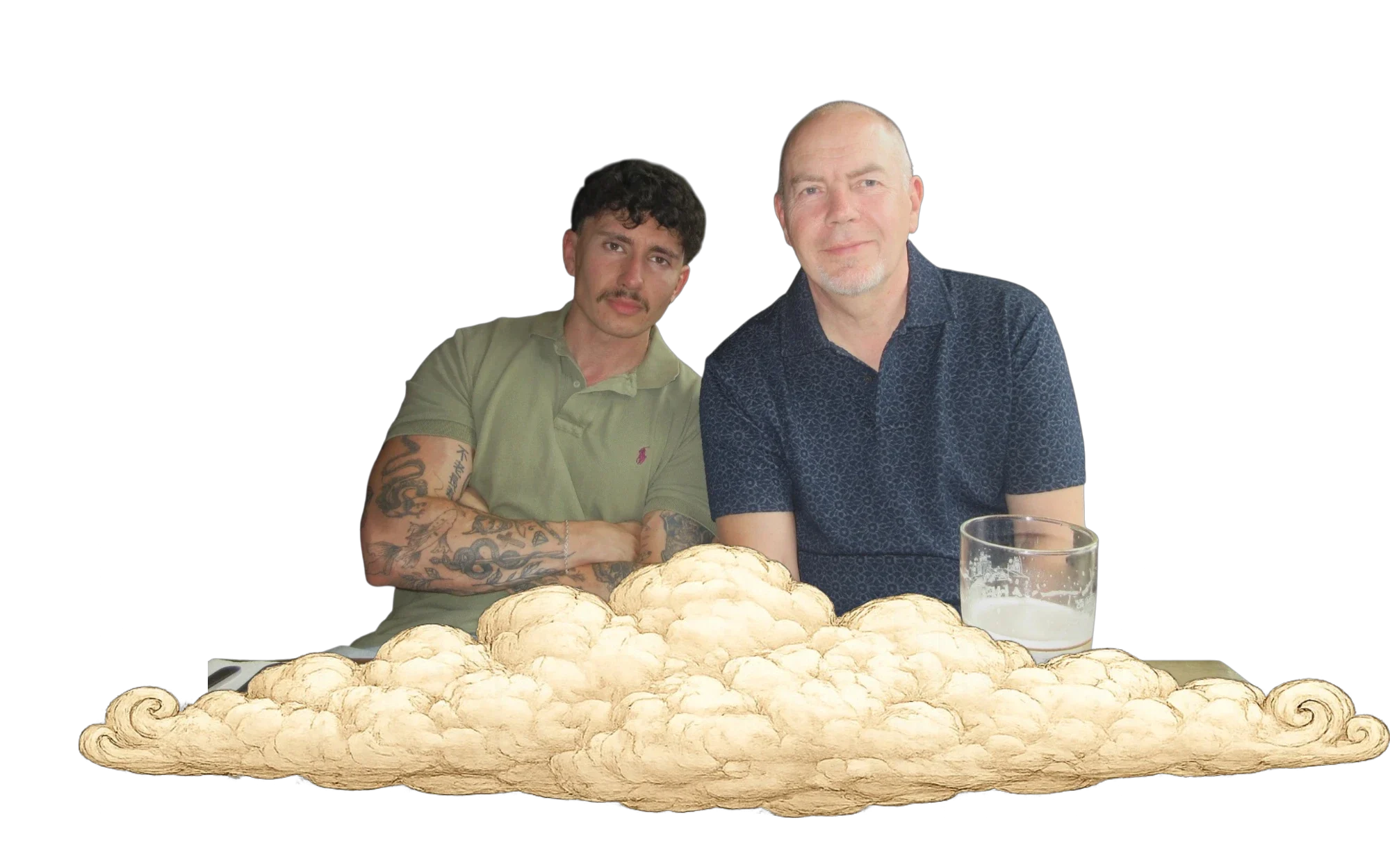 Kesto and his dad Gary